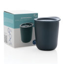 Antimikrobieller Kaffeebecher im klassischen Design Farbe: blau