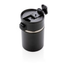 Bogota kompakter Vakuumbecher mit Keramikbeschichtung Farbe: schwarz