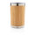 Bambus Coffee-To-Go Becher Farbe: braun