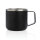 Stainless-Steel Camping-Tasse Farbe: schwarz