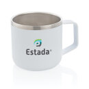 Stainless-Steel Camping-Tasse Farbe: weiß