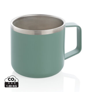 Stainless-Steel Camping-Tasse Farbe: grün