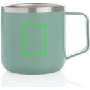 Stainless-Steel Camping-Tasse Farbe: grün