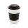 Wiederverwendbarer Kaffeebecher 270ml Farbe: schwarz