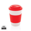 Wiederverwendbarer Kaffeebecher 270ml Farbe: rot