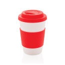 Wiederverwendbarer Kaffeebecher 270ml Farbe: rot