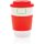 Wiederverwendbarer Kaffeebecher 270ml Farbe: rot