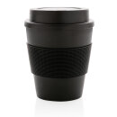Wiederverwendbarer Kaffeebecher 350ml Farbe: schwarz