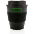 Wiederverwendbarer Kaffeebecher 350ml Farbe: schwarz