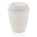 Wiederverwendbarer Kaffeebecher 350ml Farbe: weiß