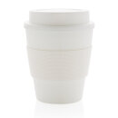 Wiederverwendbarer Kaffeebecher 350ml Farbe: weiß