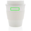 Wiederverwendbarer Kaffeebecher 350ml Farbe: weiß