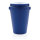 Wiederverwendbarer doppelwandiger Kaffeebecher 300ml Farbe: blau