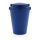 Wiederverwendbarer doppelwandiger Kaffeebecher 300ml Farbe: blau