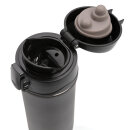 Metallic Easy-Lock Vakuum-Becher Farbe: schwarz