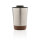 Kork Kaffeebecher Farbe: silber