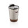 Kork Kaffeebecher Farbe: silber