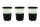 PLA Cup Coffee-To-Go 380ml Farbe: schwarz