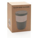 PLA Cup Coffee-To-Go 380ml Farbe: grau