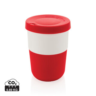 PLA Cup Coffee-To-Go 380ml Farbe: rot