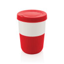 PLA Cup Coffee-To-Go 380ml Farbe: rot