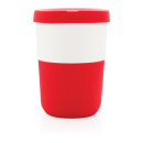 PLA Cup Coffee-To-Go 380ml Farbe: rot