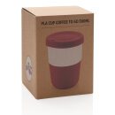 PLA Cup Coffee-To-Go 380ml Farbe: rot