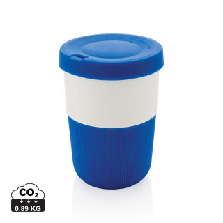 PLA Cup Coffee-To-Go 380ml Farbe: blau