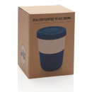 PLA Cup Coffee-To-Go 380ml Farbe: blau