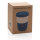 PLA Cup Coffee-To-Go 380ml Farbe: blau