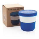 PLA Cup Coffee-To-Go 280ml Farbe: blau