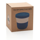 PLA Cup Coffee-To-Go 280ml Farbe: blau