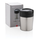Coffee to go Becher Farbe: silber