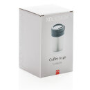 Coffee to go Becher Farbe: silber