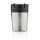 Coffee to go Becher Farbe: silber