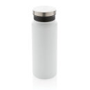 RCS recycelte Stainless Steel Vakuumflasche 600ml Farbe: weiß