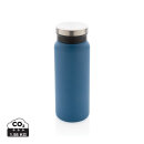 RCS recycelte Stainless Steel Vakuumflasche 600ml Farbe: blau