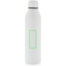 RCS recycelte Stainless Steel Vakuumflasche Farbe: weiß