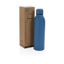 RCS recycelte Stainless Steel Vakuumflasche Farbe: blau