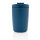 GRS recycelter PP-Becher mit Flip-Deckel Farbe: blau
