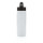 Sport Edelstahlflasche mit Trinkvorrichtung Farbe: weiß