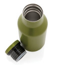 RCS recycelte Stainless Steel Kompakt-Flasche Farbe: grün