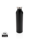 Auslaufgeschützte Kupfer-Vakuum-Flasche Farbe: schwarz