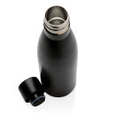RCS recycelte Stainless Steel Solid Vakuum-Flasche Farbe: schwarz
