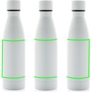 RCS recycelte Stainless Steel Solid Vakuum-Flasche Farbe: weiß