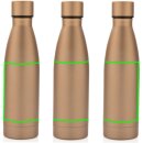 RCS recycelte Stainless Steel Solid Vakuum-Flasche Farbe: gold