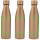 RCS recycelte Stainless Steel Solid Vakuum-Flasche Farbe: gold