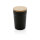 GRS rPP-Becher mit Bambusdeckel Farbe: schwarz