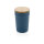 GRS rPP-Becher mit Bambusdeckel Farbe: blau