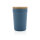 GRS rPP-Becher mit Bambusdeckel Farbe: blau